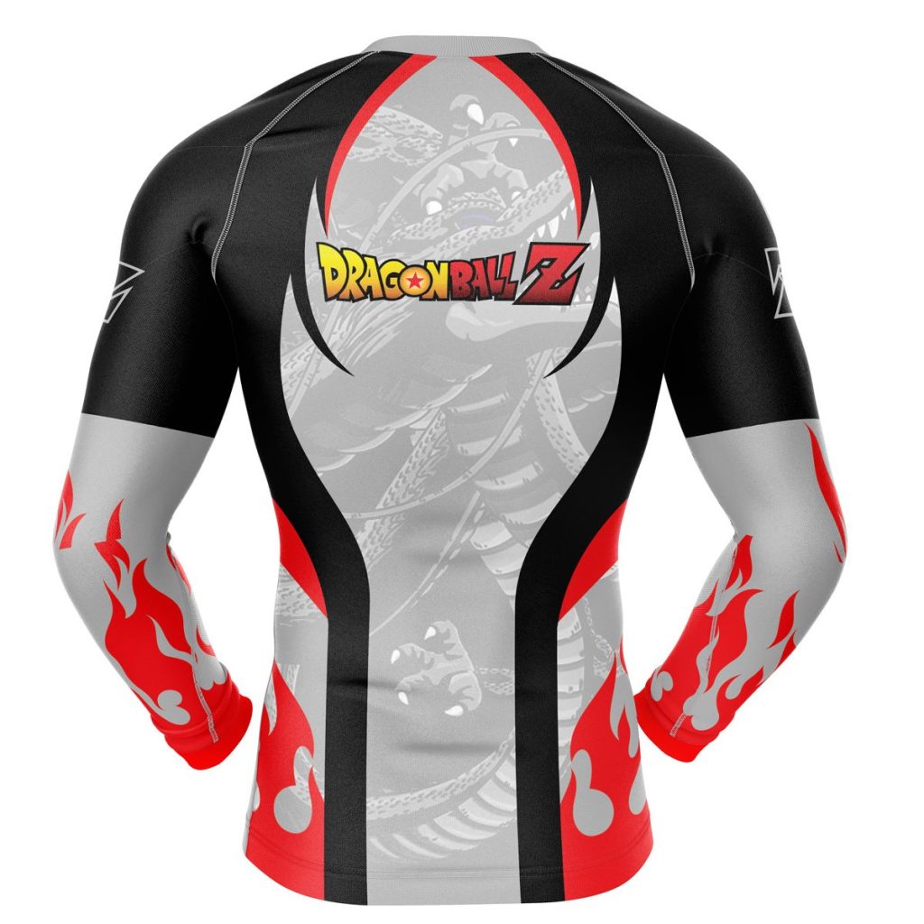 Shenron Compression Shirt Rash Guard back - Dragon Ball Z Gifts