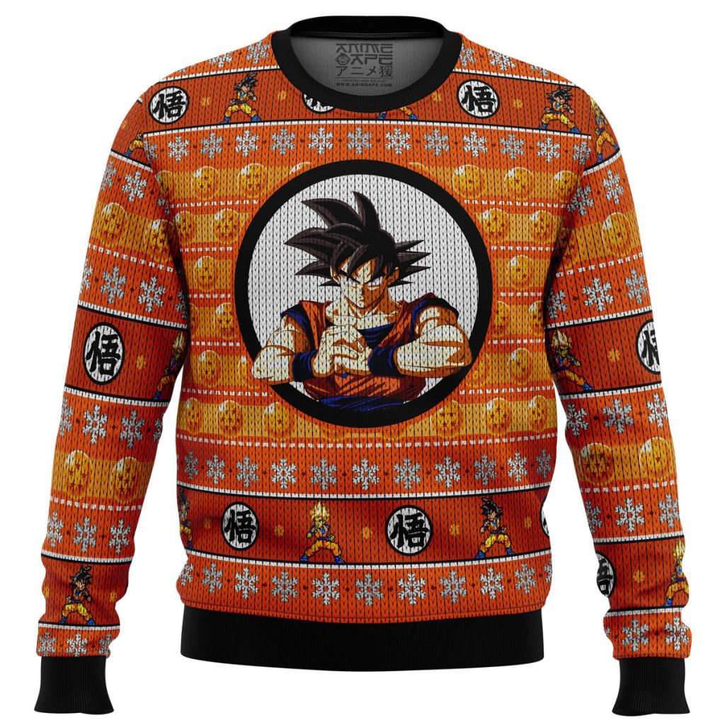 Son Guko Dragonball Z men sweatshirt FRONT mockup - Dragon Ball Z Gifts