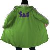 Super Broly Vegeta Sab DBZ AOP Hooded Cloak Coat NO HOOD Mockup - Dragon Ball Z Gifts