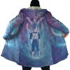 Trippy Astral Vegeta AOP Hooded Cloak Coat NO HOOD Mockup - Dragon Ball Z Gifts