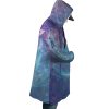 Trippy Astral Vegeta AOP Hooded Cloak Coat RIGHT Mockup - Dragon Ball Z Gifts