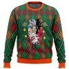 Ugly Christmas Sweater front 2 - Dragon Ball Z Gifts