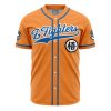 Z Fighters Goku Dragon Ball Z AOP Baseball Jersey FRONT Mockup - Dragon Ball Z Gifts