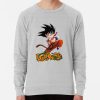 ssrcolightweight sweatshirtmensheather greyfrontsquare productx1000 bgf8f8f8 1 - Dragon Ball Z Gifts